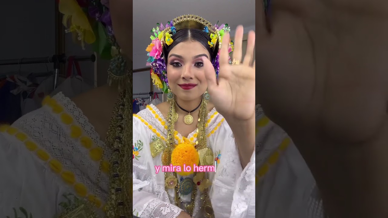 3 maneras de utilizar una pollera de coquito #panama #pollerapaname&ntilde;a #pollera