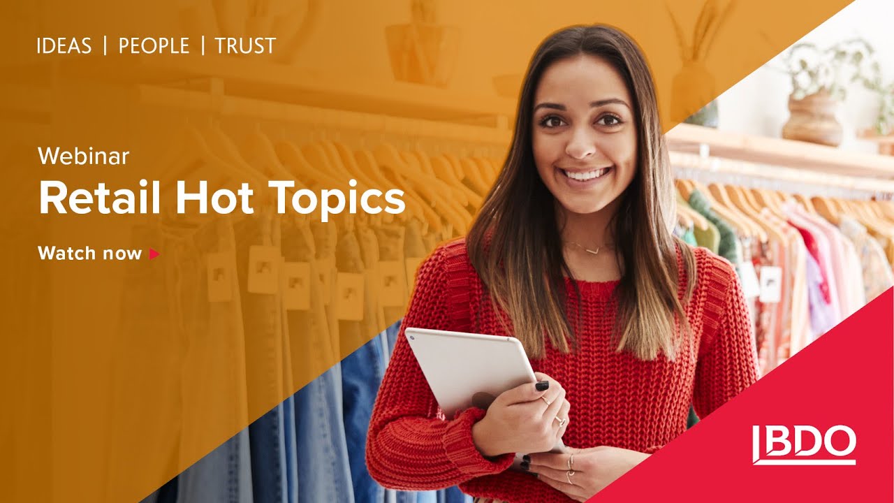Retail Hot Topics Webinar - 13th May 2025
