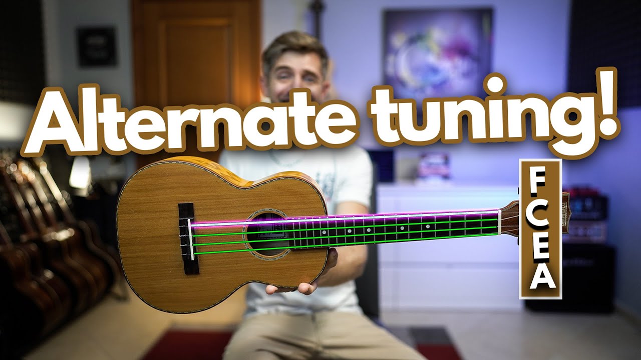 Beautiful ALTERNATE TUNING on Tenor UKULELE!