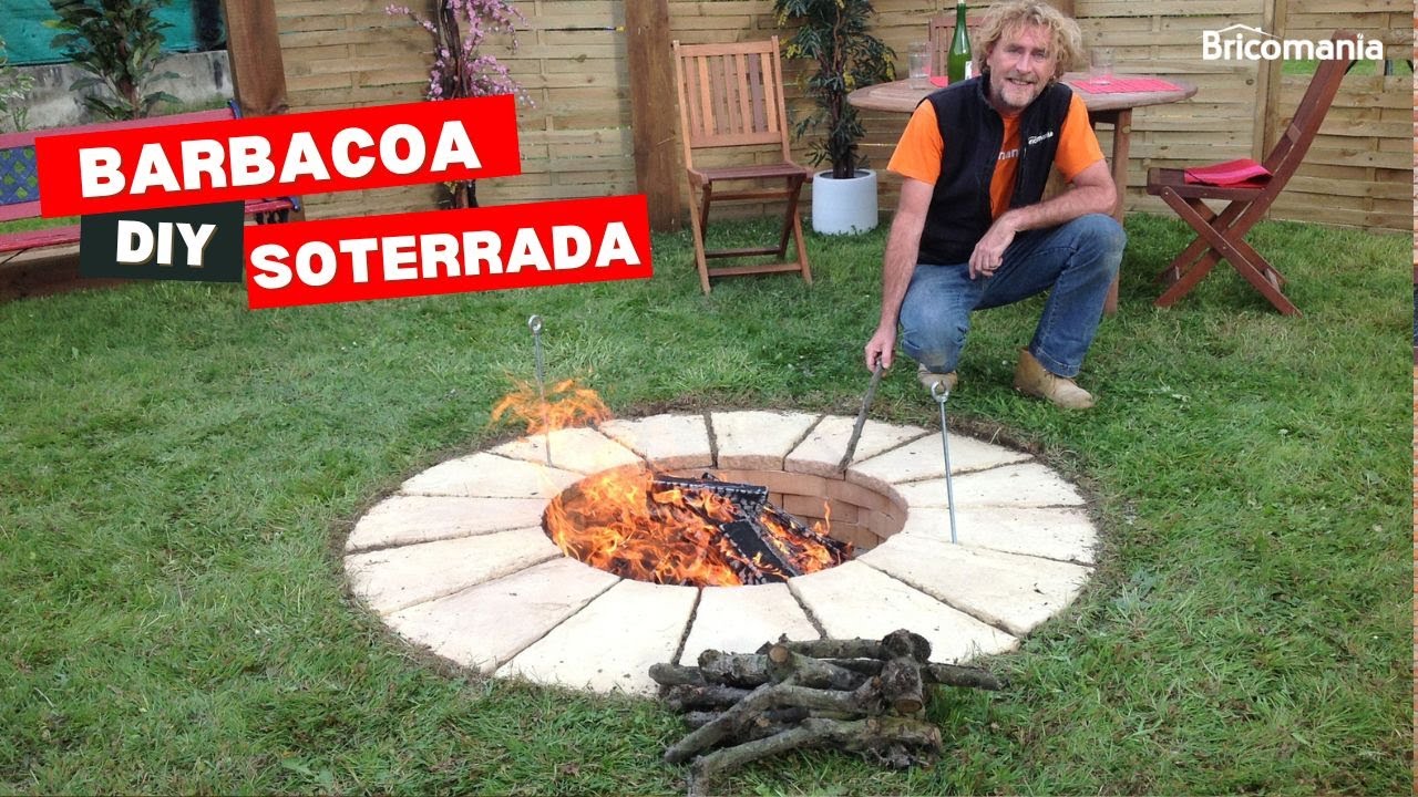 Construcción de barbacoa soterrada: proyecto DIY para jardín