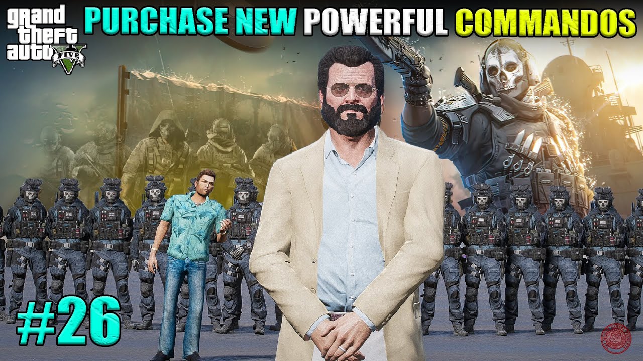MICHAEL PURCHASE NEW NIGHT WAR POWERFUL SECURITY | GTA V GAMEPLAY | #26 | SHADLE GAMERZ