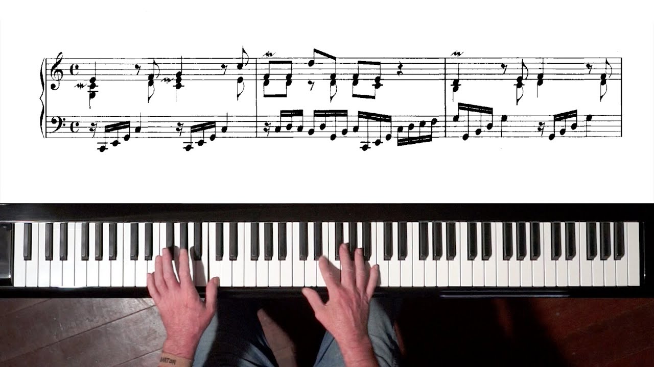 Bach Prelude No.1 from “6 Short Preludes BWV 933-938” for Intermediary Pianists [BWV 933]