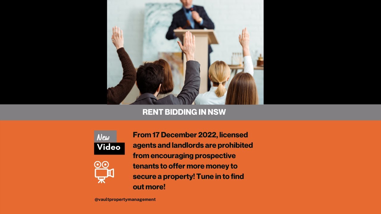 Rent Bidding in NSW