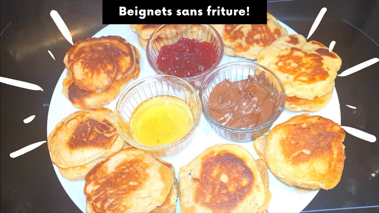 BEIGNETS SANS FRITURE, FACILE, RAPIDE ET SAVOUREUX COMME ON AIME