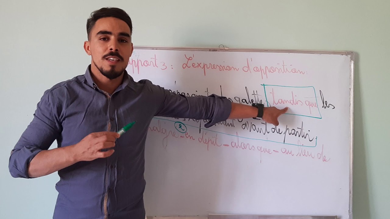 Les rapports logiques 3- rapport d'opposition علاقة التضاد #bac