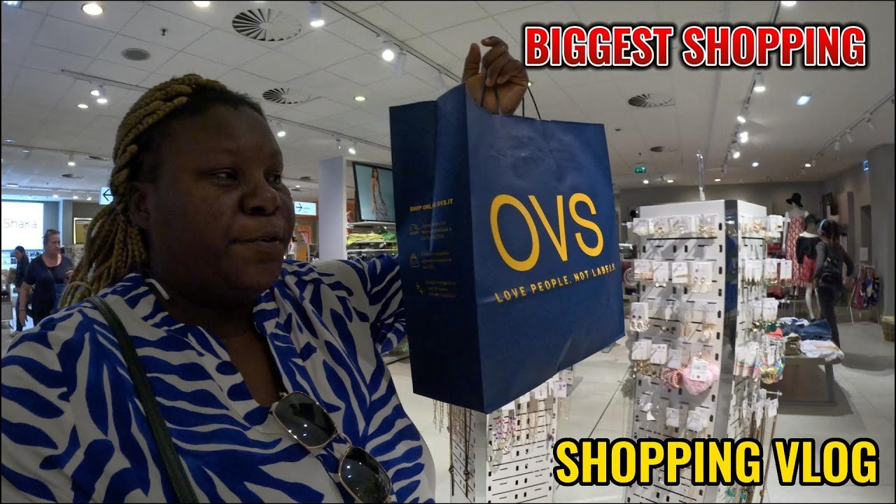 I WENT SHOPPING AT THE BIGGEST CLOTHES STORE IN ITALY // OVS