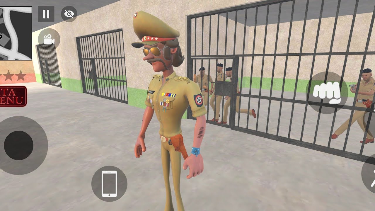 City Criminal beat by police 3 || Indian Theft Aura Simulator 