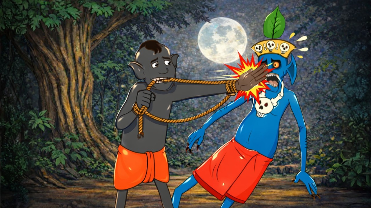 Lullur Haater Beyadopi | bangla bhuter golpo | ssoftoons new cartoon