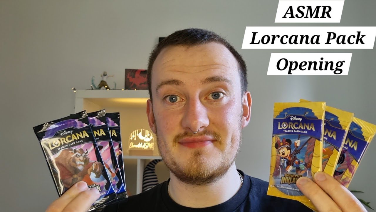 ASMR: 💫 Disney Lorcana Pack Opening 💫 *Whispered Ramble*