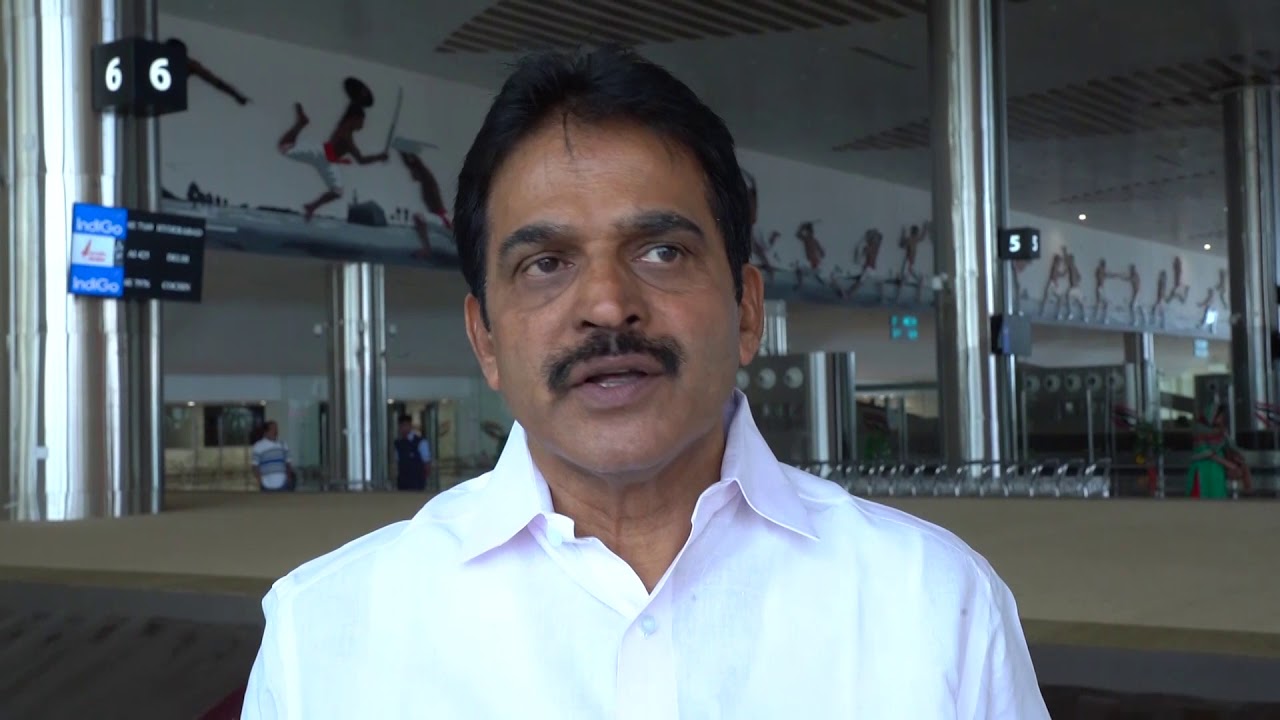 K.C. Venugopal about Kannur International Airport
