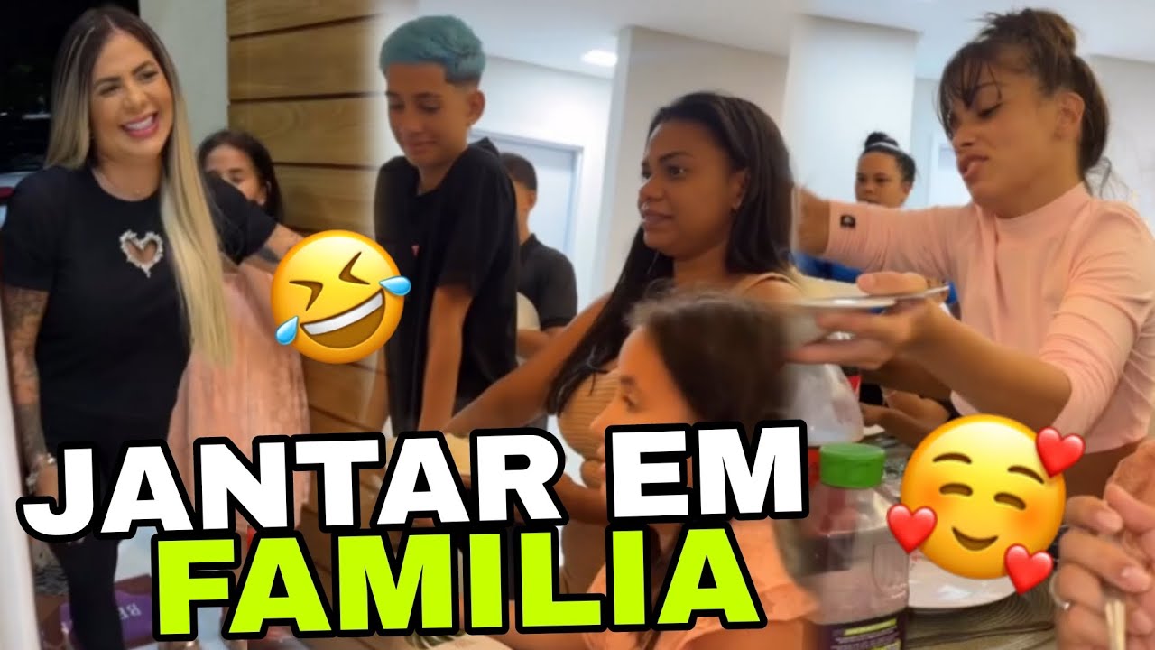 🔥 JANTAR EM FAMÍLIA COM MÃE DO MIGUEL | HYTALO SANTOS | KAMYLINHA