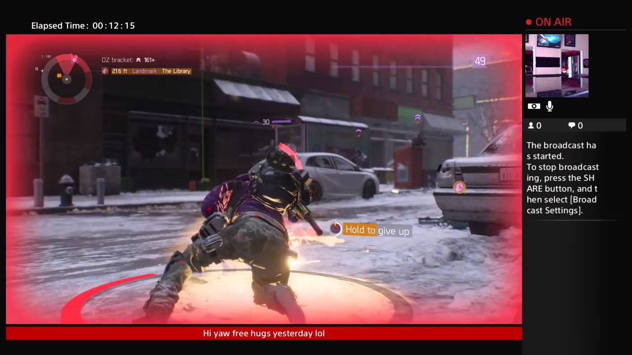 HandiALLcaps DZ gaming PS4 gaminglive
