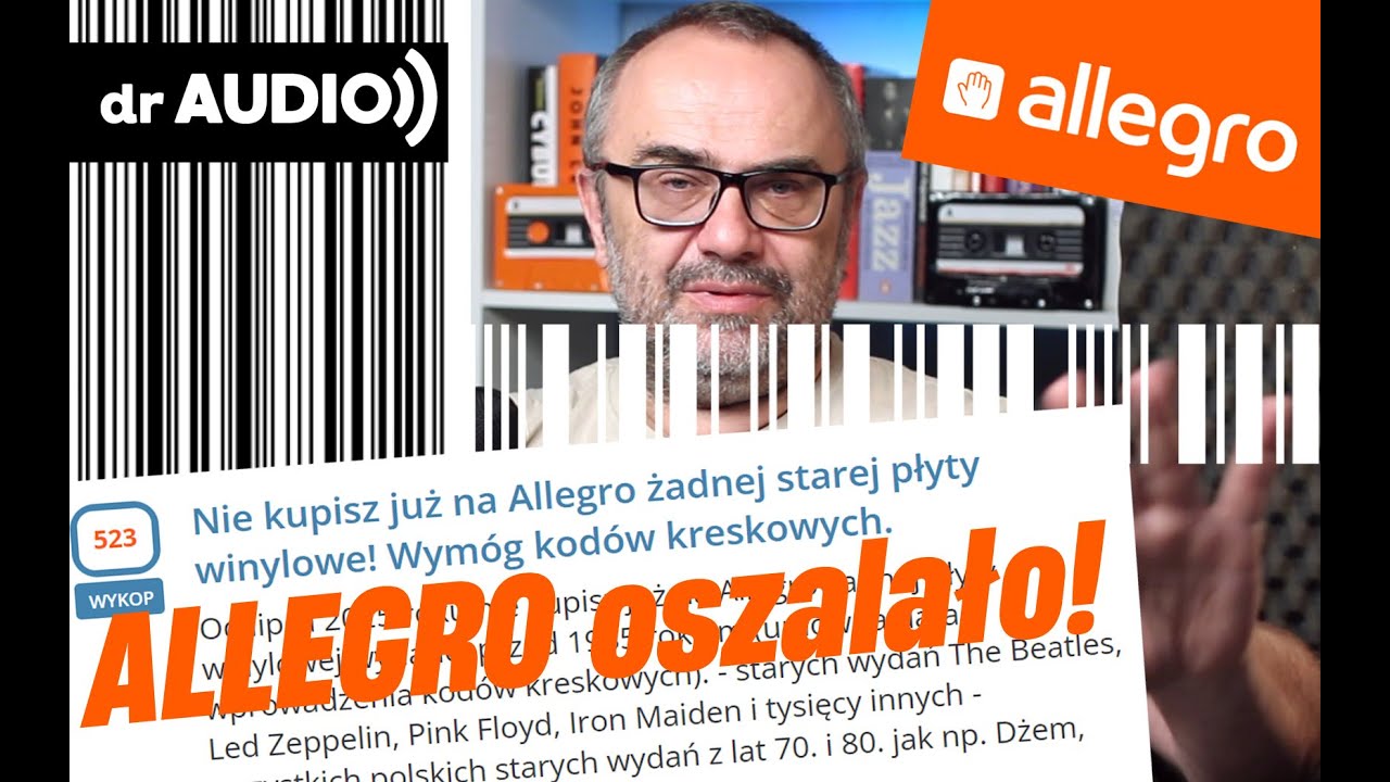 #63 Allegro blokuje sprzedaż używanych płyt winylowych – co to oznacza dla kolekcjonerów?