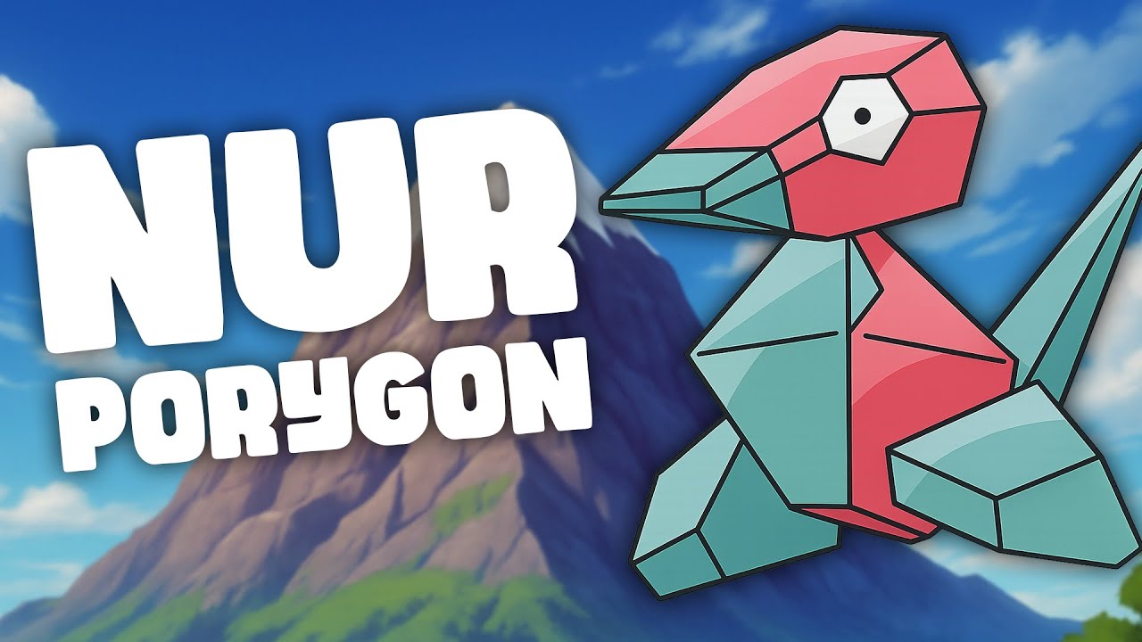 Kann ich nur mit Porygon Pok&eacute;mon Diamant durchspielen?