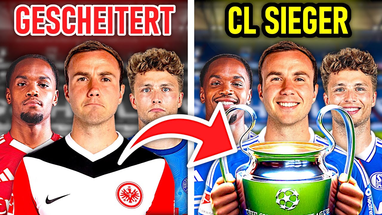 Nur mit GESCHEITERTEN TALENTEN zum CL Titel!! 💔📈🏆