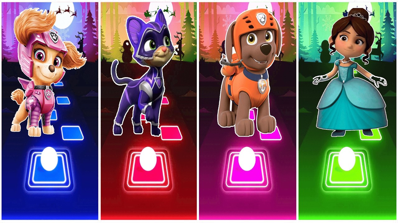 Skye 🆚 Copycat 🆚 Zuma 🆚 PrincessBarking.🎶 Who Is Best?