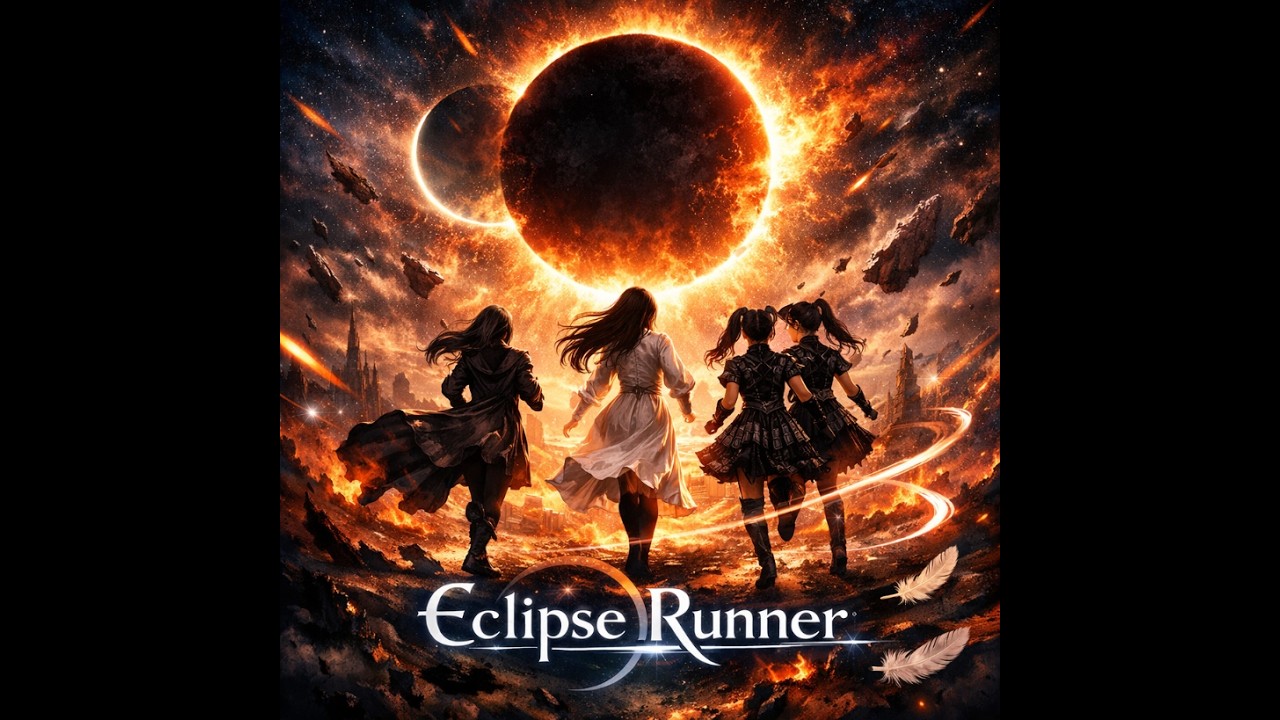 Eclipse Runner - 流星の夜を越えて | Epic Anime Rock / Symphonic Metal