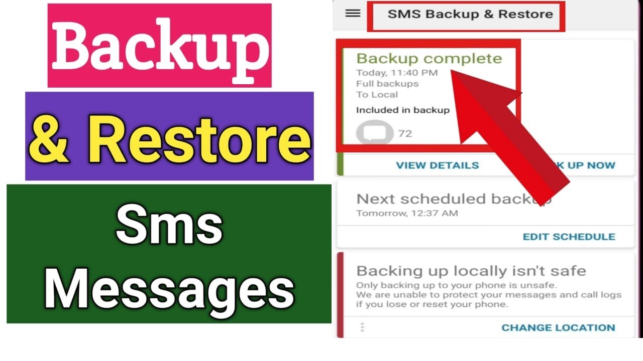 Как сделать резервную копию и восстановить SMS-сообщения на Android