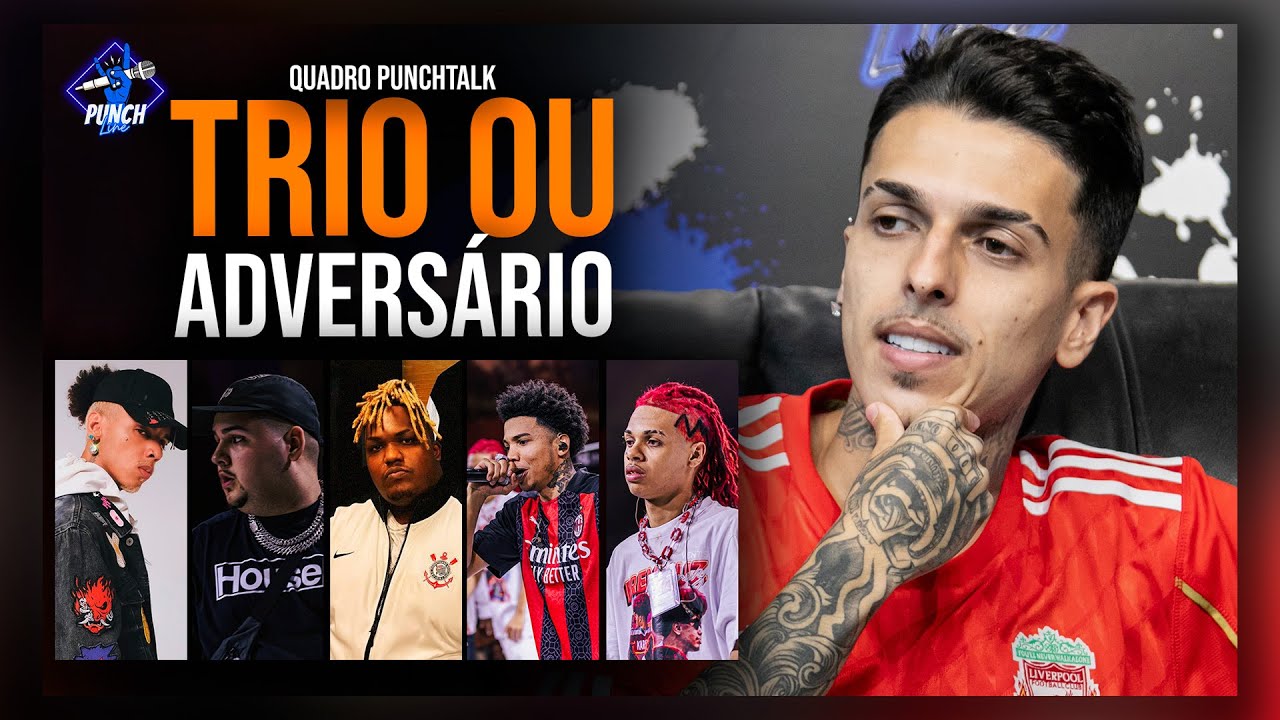 TRIO OU ADVERSARIO com Martzin- Canal Punchline