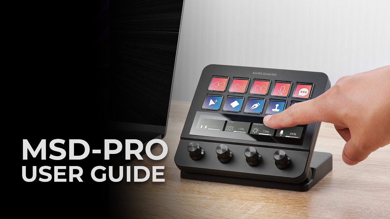 USER GUIDE – MSD-PRO | Mars Gaming