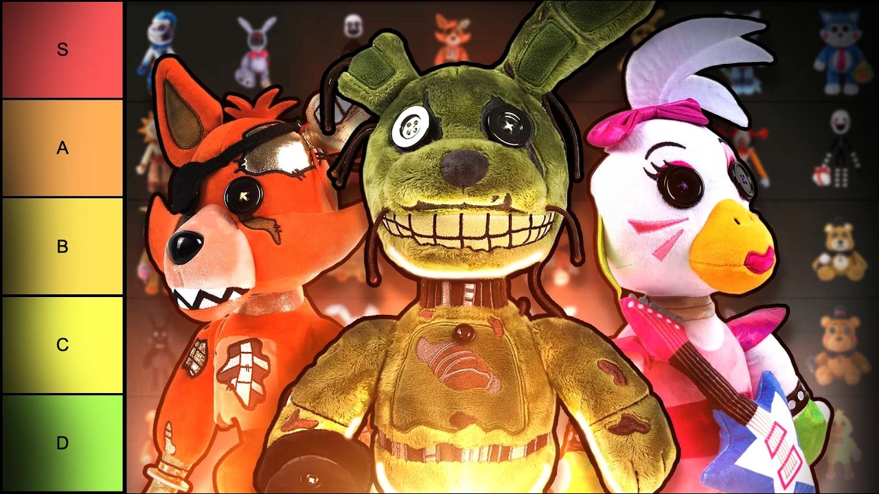 Every FNaF Hex Plush Ranked! (ft. @Dawko)