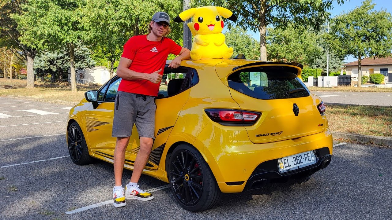 Clio 4rs TROPHY JAUNE SIRIUS 😱 (  PRESQUE STOCK ) 😆