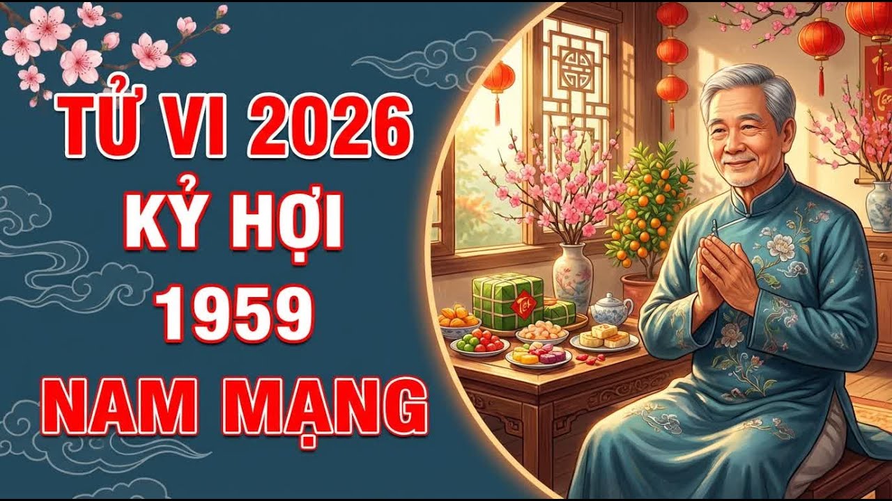 Kỷ Hợi 1959 Nam Mạng 2026: Sao Thái Dương Rực Rỡ, CẨN TRỌNG ĐIỀU NÀY Để 'Phú Quý Hưng Thịnh'!