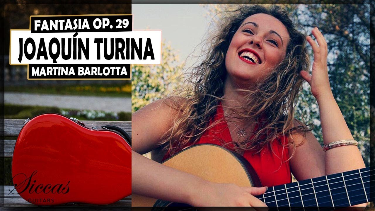 Martina Barlotta plays Fantasia Sevillana op 29 by Joaquin Turina on a Simon Marty classical guitar