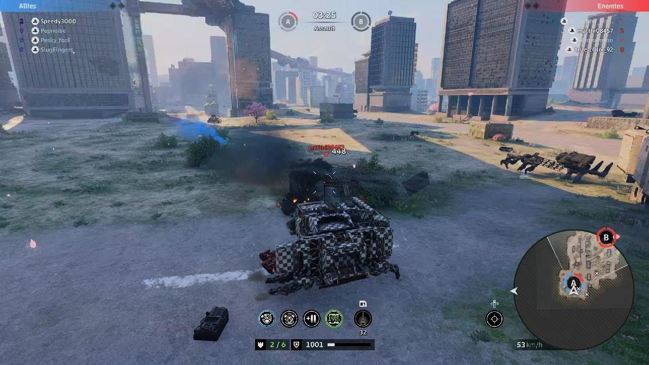 Crossout Clan War - JCO vs KAAS