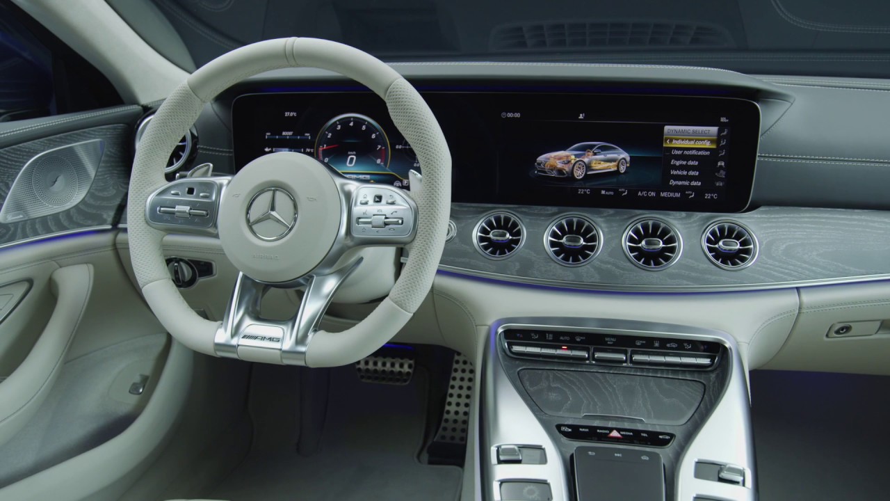 2019 Mercedes-AMG GT 63 S interior design at the studio