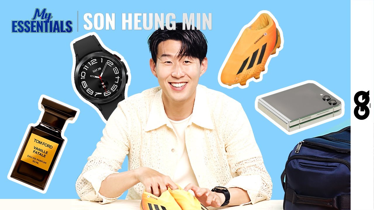 [ENG/마이에센셜] 손흥민이 함부르크 시절부터 쓴 바닐라 향의 정체는? 쏘니의 애착 향수부터 훈련 가방 속 데일리 아이템 (SON, 갤럭시워치6, 신가드, 토트넘, 바이레도)