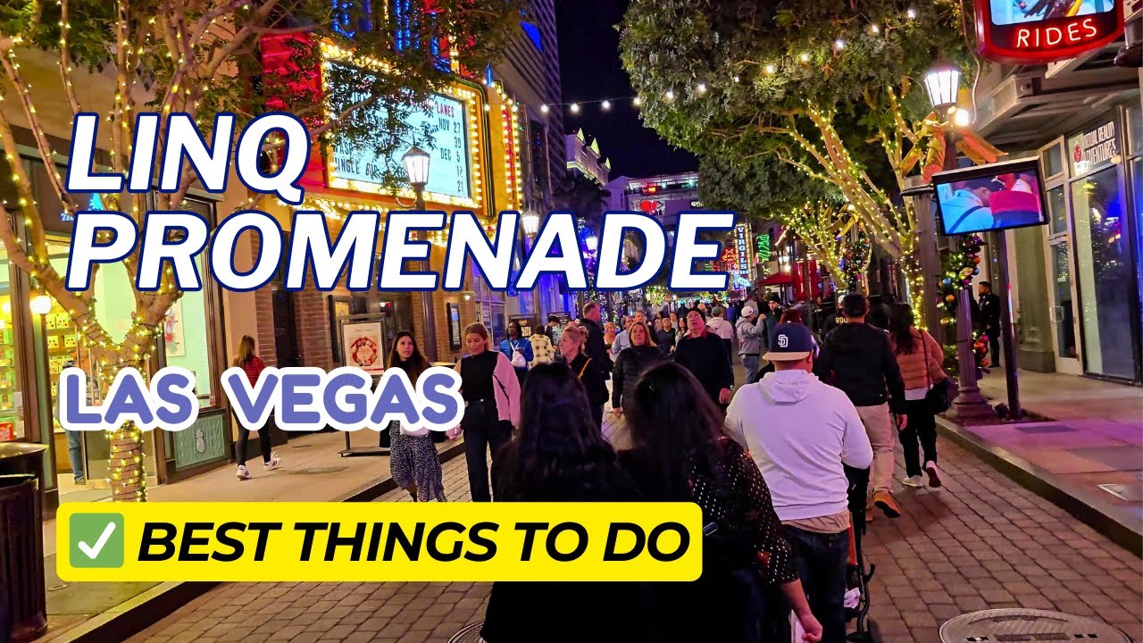 Best Things to Do at LINQ Promenade Las Vegas! (Food, Shops & Vibes)