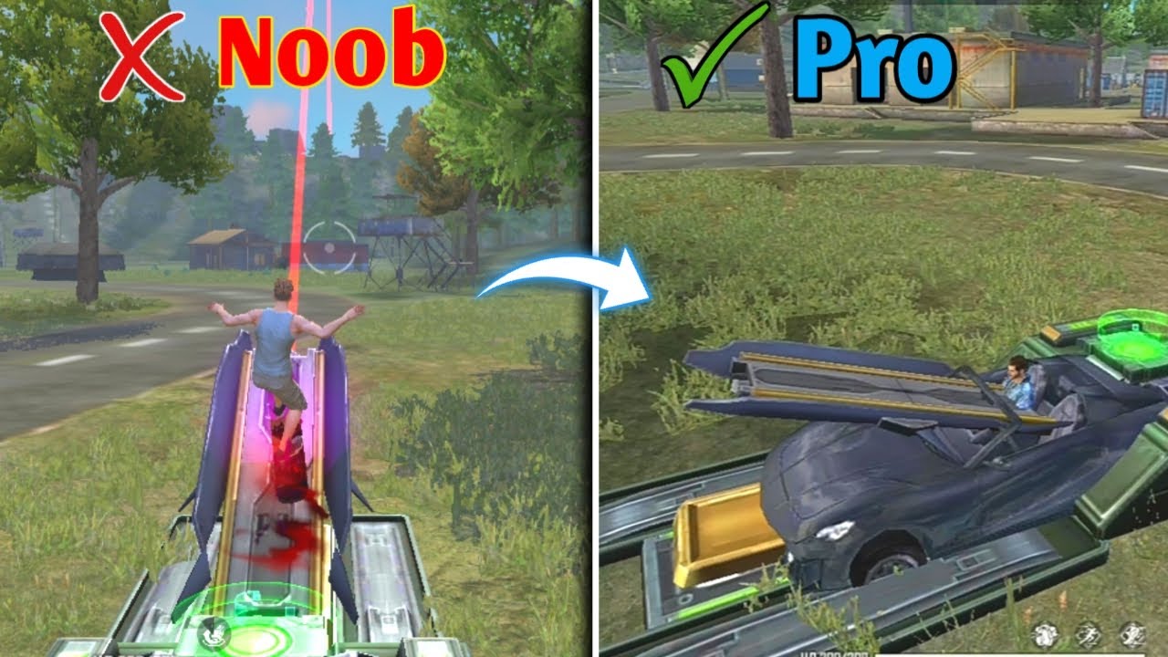 Top 5 New tricks in free fire / New hidden place in - garena free fire #60