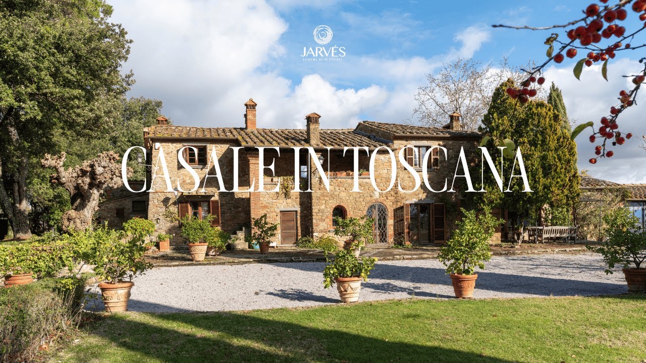 Just Listed | Casale di Prestigio in Toscana – Monte San Savino | Jarves Luxury Real Estate