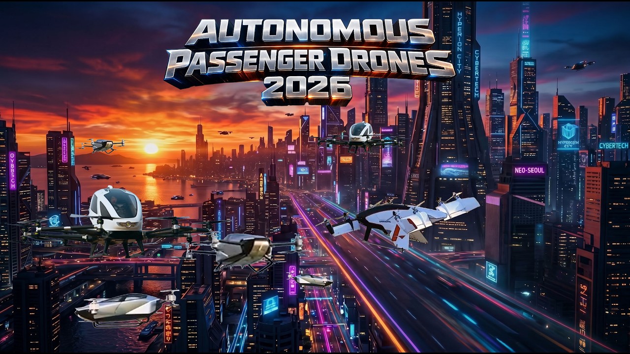 Autonomous Passenger Drones That Could Replace Cars