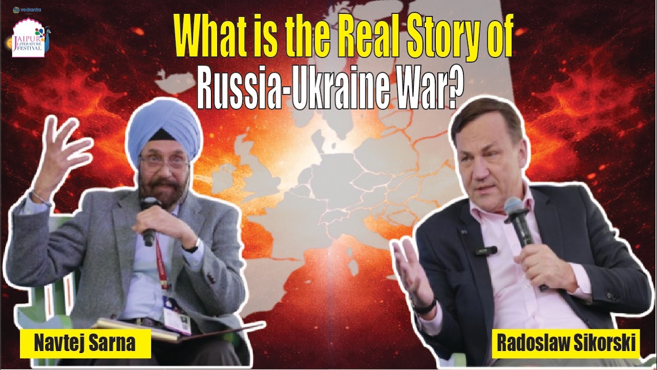 A Continent in Crisis: Russia, Ukraine and the European Story | Radoslaw Sikorski with Navtej Sarna