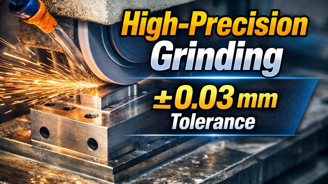 Ultra-Precise Grinding | ±0.03 mm Tolerance