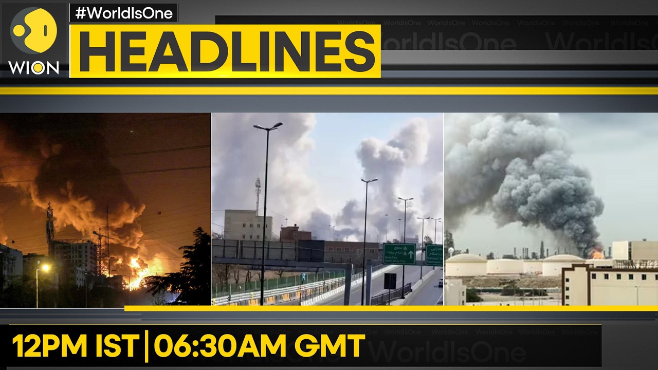 Israel-Iran War: Iran Launches Fresh Missile Salvo at Israel | WION HEADLINES