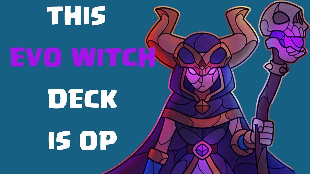 This EVO WITCH Deck DESTROYED Me in Clash Royale! 💀😭