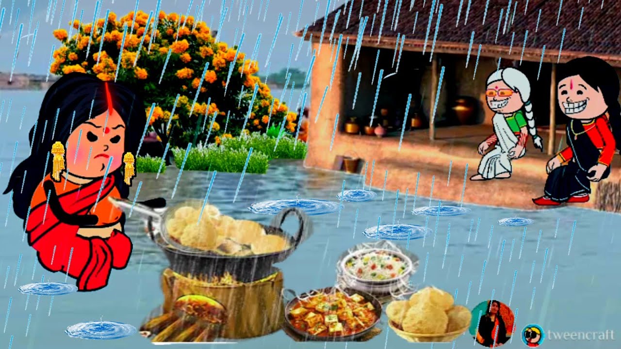 बरसात मा नंद आई 😲🤣 जिऊ कचुआवे,😂 मस्त अवधी कॉमेडी @Divyarbl #जीजी_कार्टून
