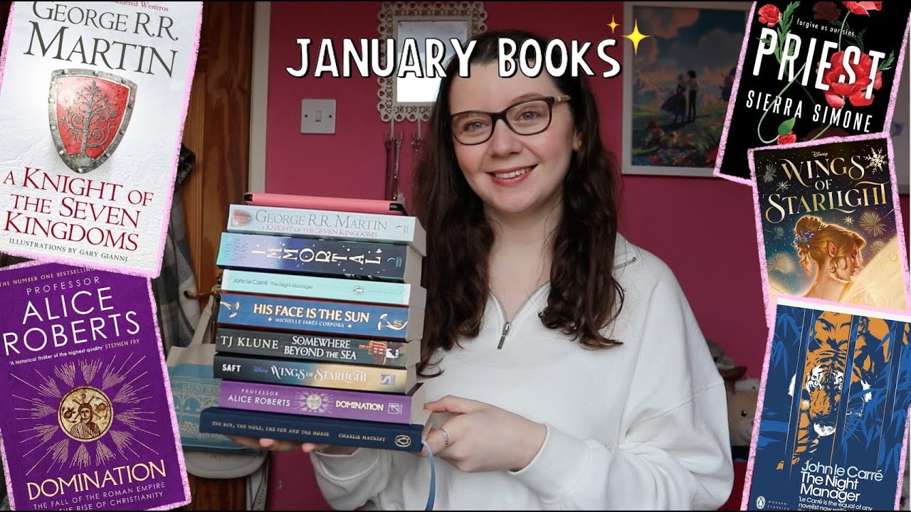 Рецензия на все книги, которые я прочитаю в январе 2026 года 📚 ✨