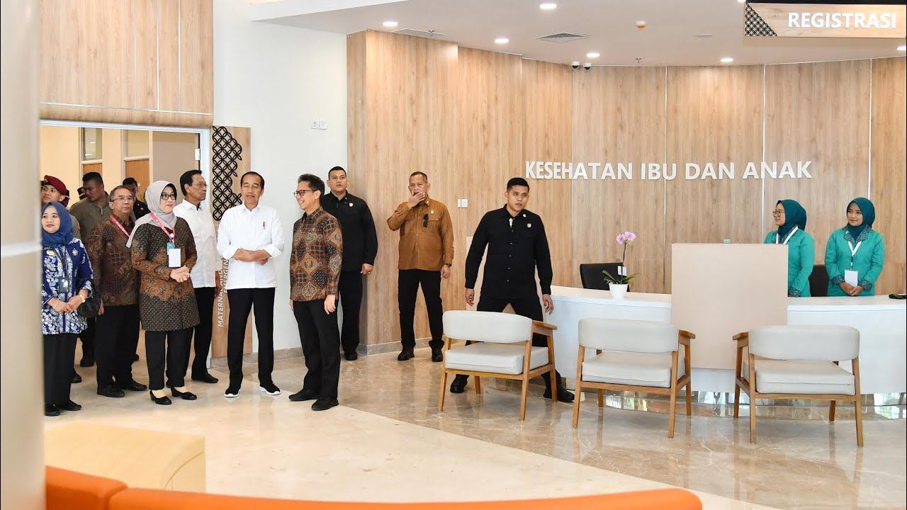 Presiden RI Resmikan Gedung Pelayanan Kesehatan Ibu & Anak RS. Sardjito, Yogyakarta, 28 Agustus 2024