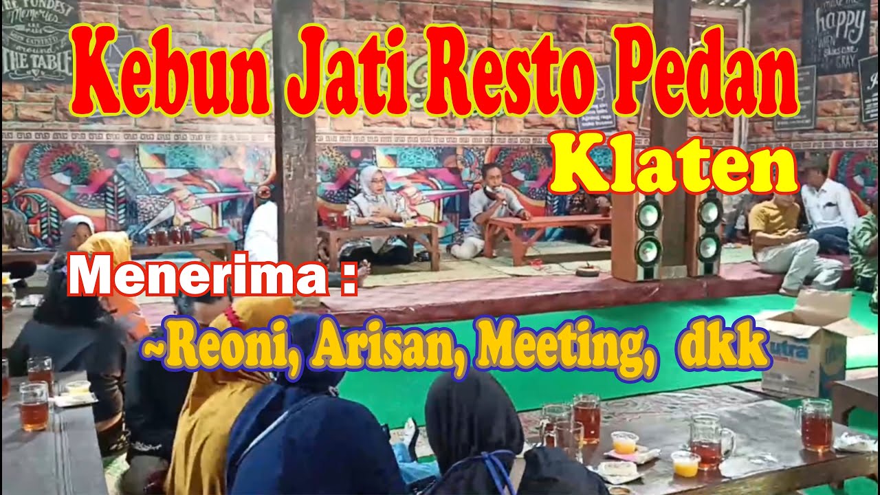 Kebun Jati Resto Pedan Klaten II Kuliner Klaten II Lurik Pedan