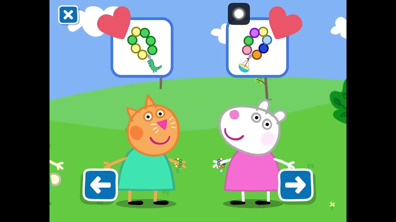 Peppa pig Netflix game gameplay (play ground) 