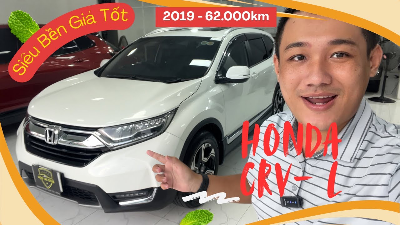 Honda CRV-L 2019 Odo 62.000km Siêu Bền Giá Tốt #hondacrv #crv 