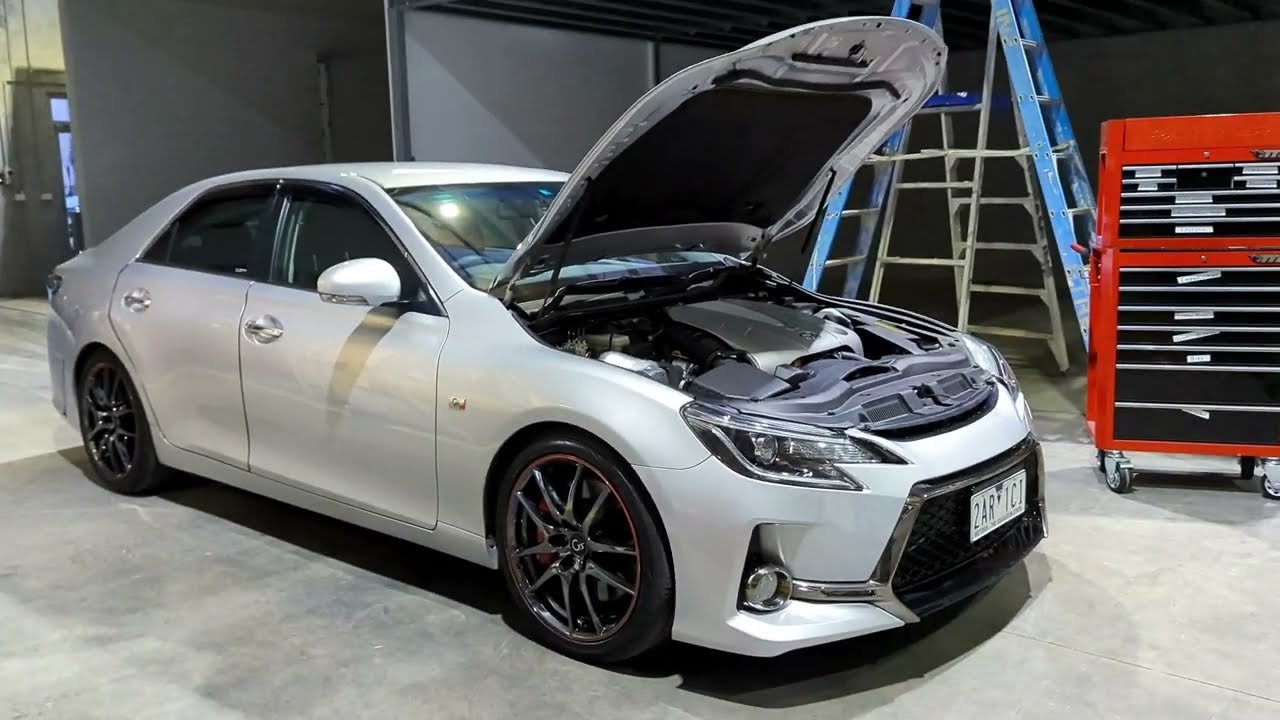 Toyota Mark X Gs GRX133 Intake Install | 2GR-FSE