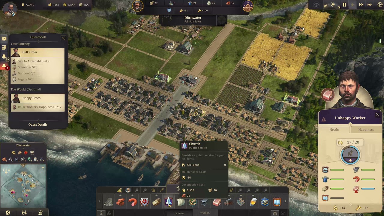Anno 1800 | #4 | 4K | Ultra Settings | 6800XT | 6900X