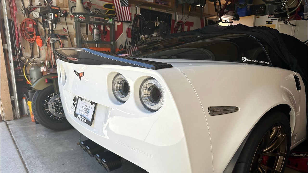 Corvette Duckbill Wing, C6 Z06 ZR1 ( VELOZdesigns ) 