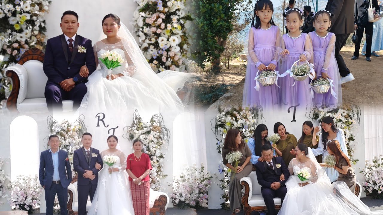 Wedding ceremony of pastor.Tethsomong & Ratsü | 28 -01 -26