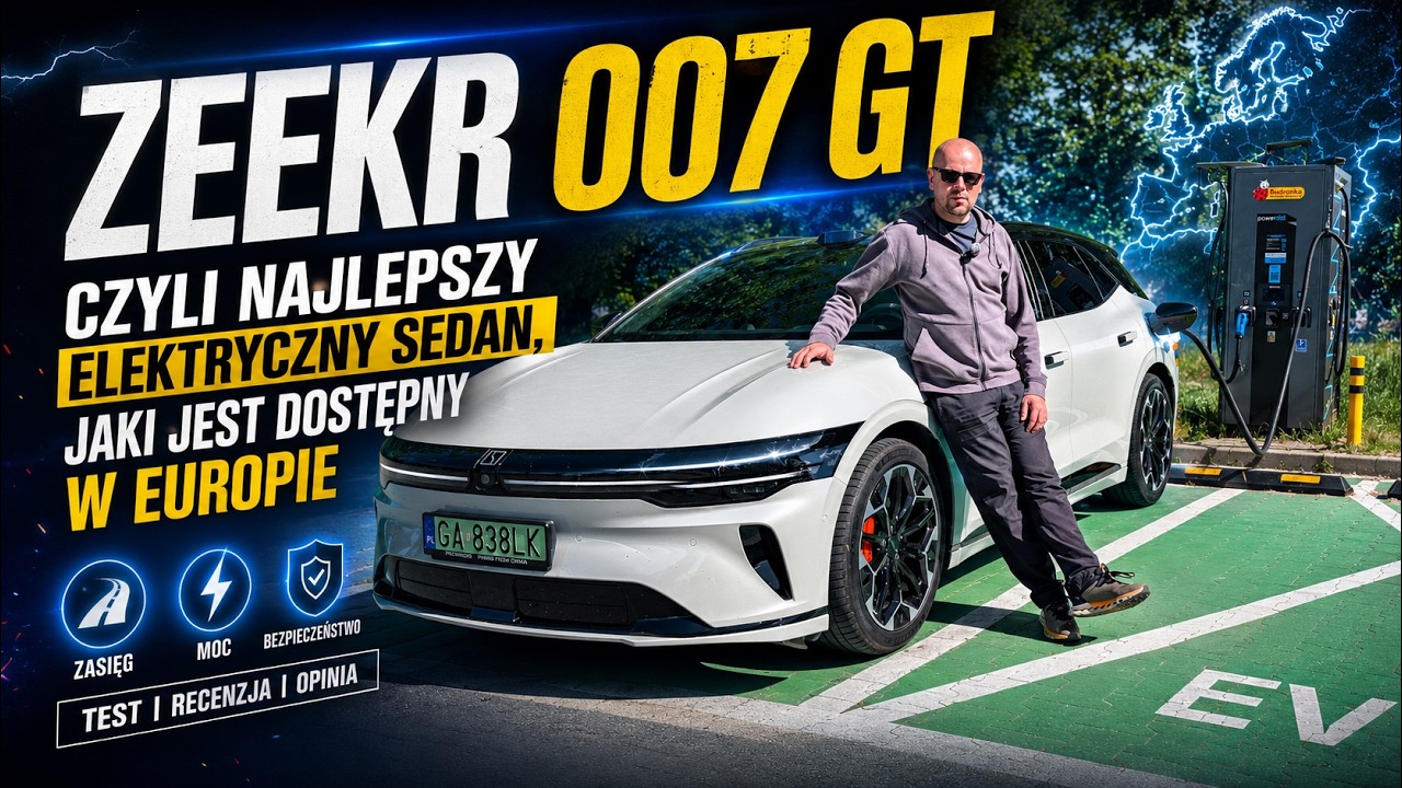 Zeekr007GT to najlepsze elektryczne kombi dostępne w Europie. Chińczycy triumfują Europa w kłopotach